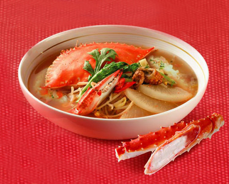 香蟹海鮮濃湯-海鮮燴飯