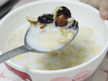 創意食譜武功大賽-冰糖扁桃仁營養滿分早點