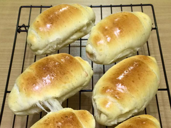 香蟹濃湯鮮味熱狗捲